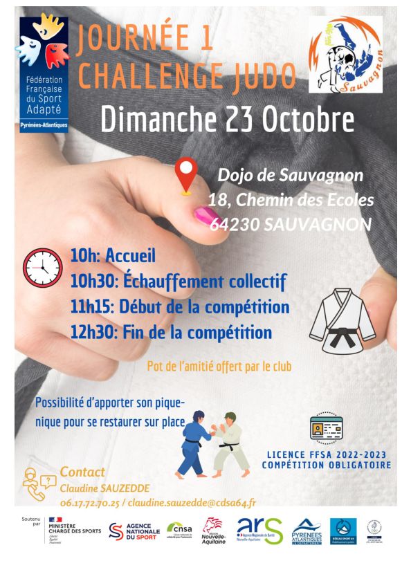 CHALLENGE JUDO Sauvagnon